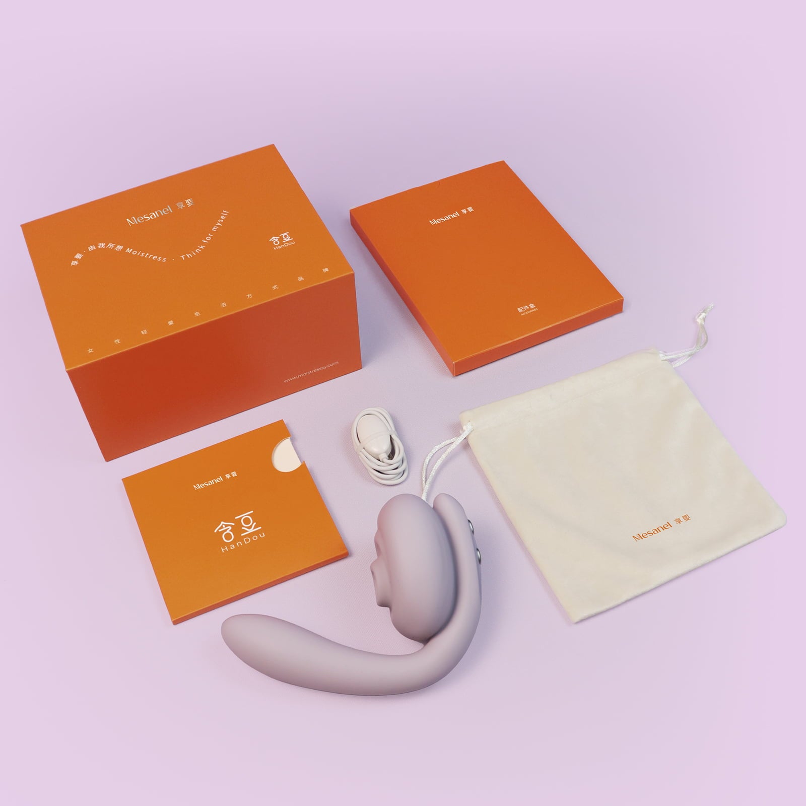 HanDou Buy Double Sucker vibrator Mesanel HanDou Buy Double Sucker vibrator Mesanel